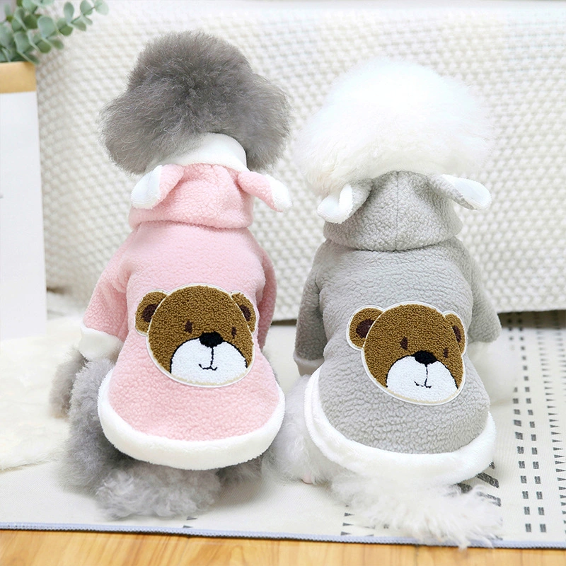 Pet Apparel Dog Clothes New Styles Pet Costumes Thick Cashmere Warm and Soft Dog Winter Coat