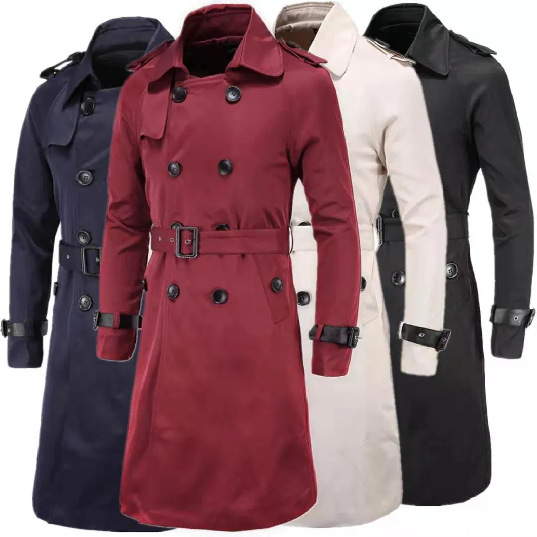 Overcoat Men Customized Woolen Cashmere Man Wool Winter Coat with High Quality