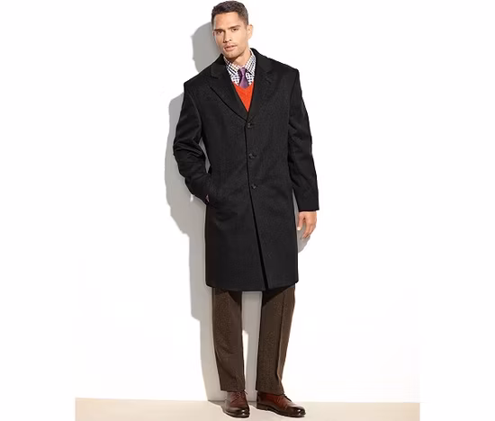 卸売OEMメンズカシミヤロングコート