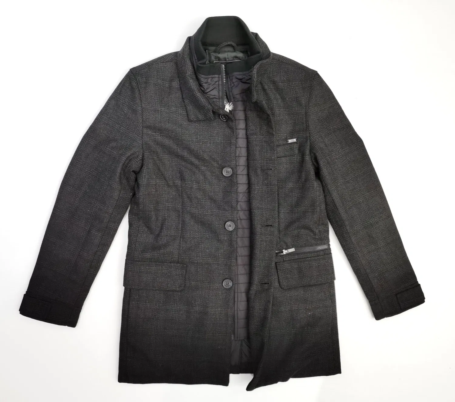 メンズファッション冬ウールカシミアアウタージャケットウールコート