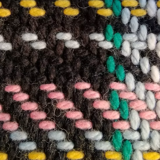 ウールブレンド先染めヘビーレディース生地